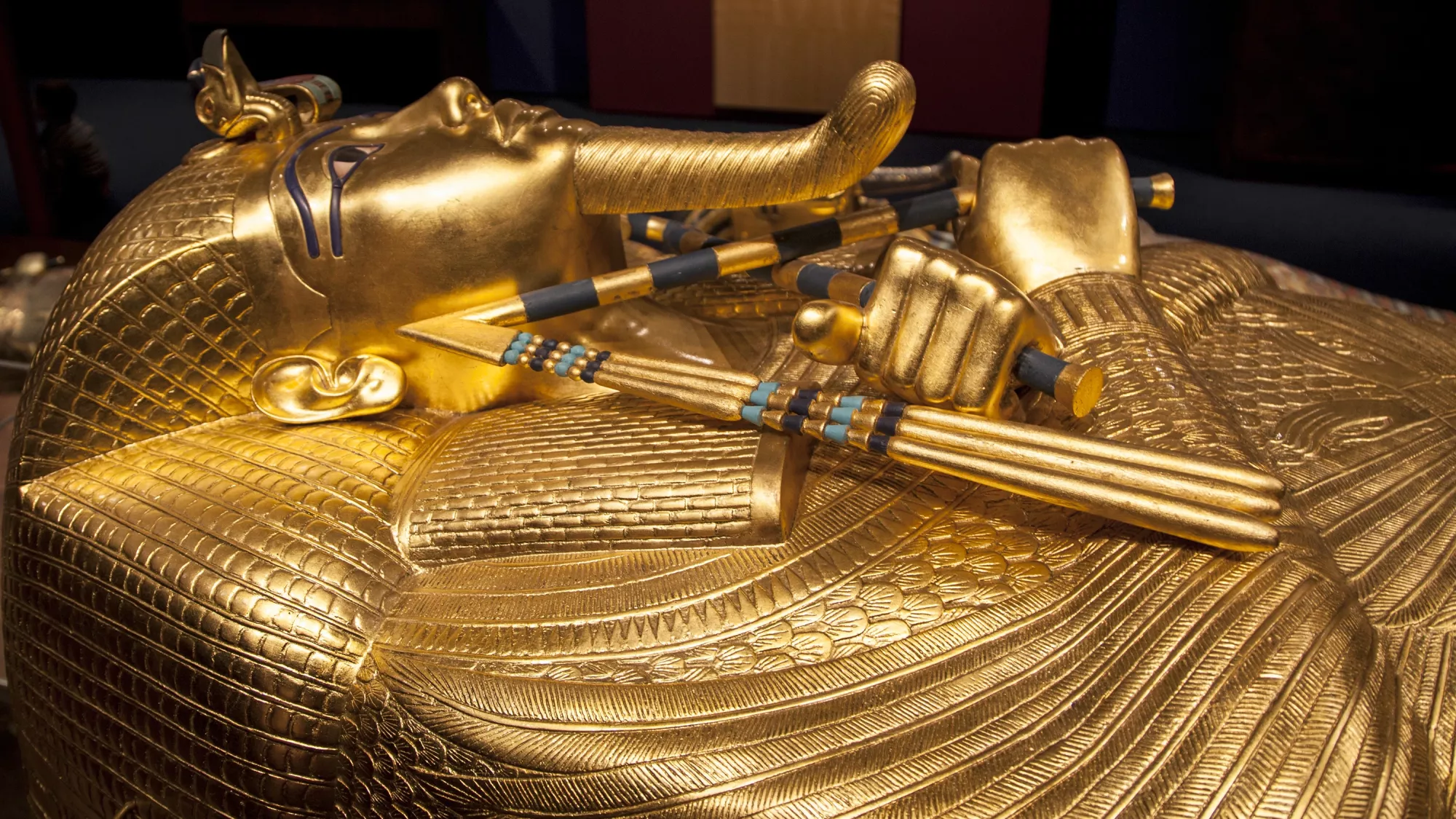Le sarcophage de Toutankhamon, un exemple de durabilité.