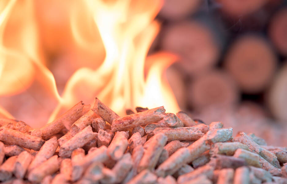 Pellets, ou la biomasse pour le chauffage.