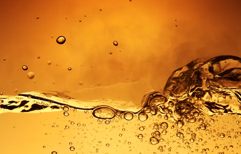 Biocarburants, gros plan liquide. 