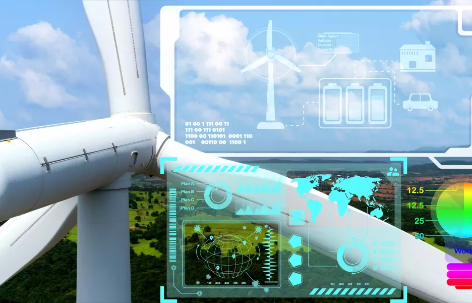 Monitoring éolien par une intelligence artificielle pour optimiser les énergies renouvelables. 