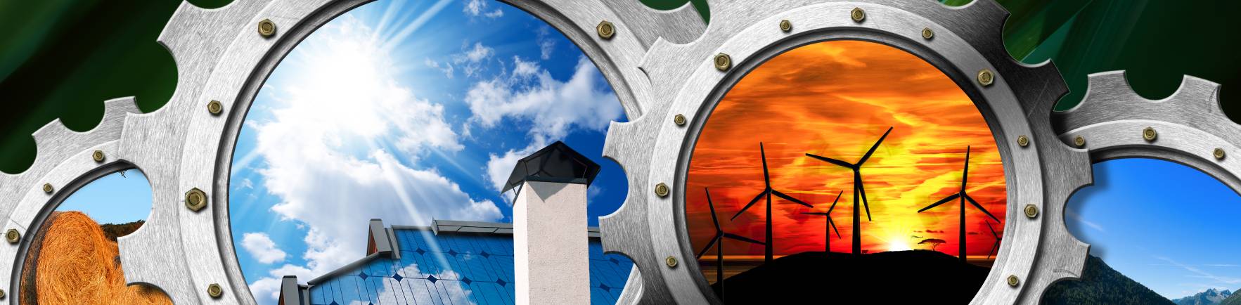Mix énergétique renouvelable, une présentation des principales énergies renouvelables : solaire, éolienne, hydraulique, biomasse. 
