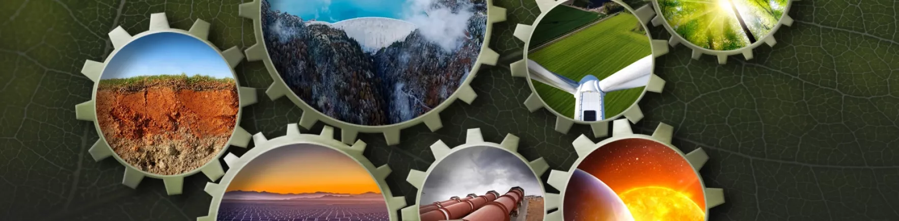 Mix des énergies renouvelables. 